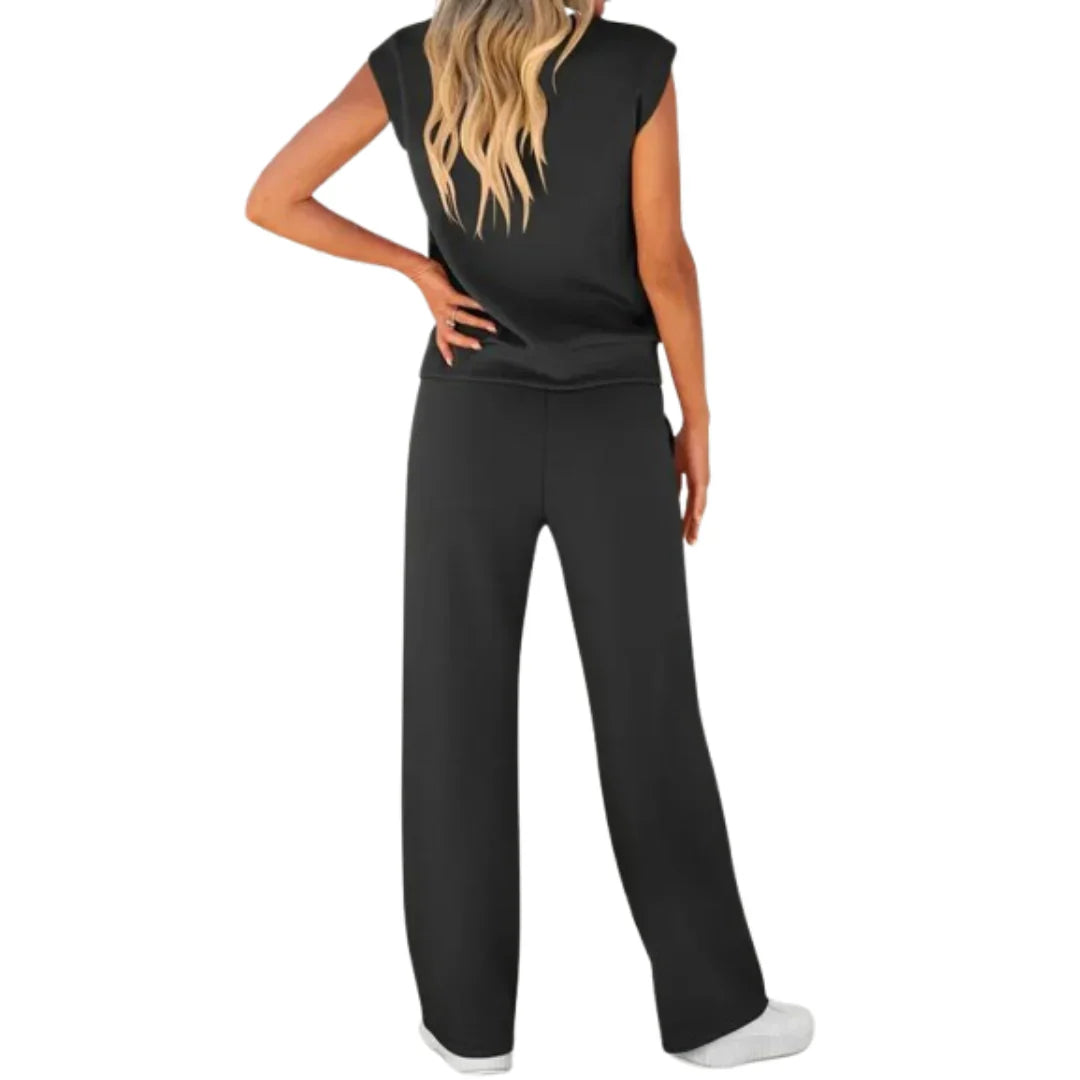 Casual summer lounge co-ord set for women | Kaiya