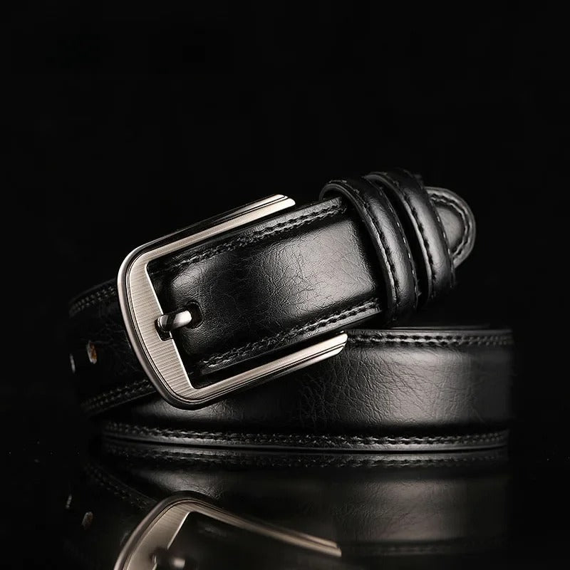 Classic cowhide leather everyday belt for men | Heritage -10