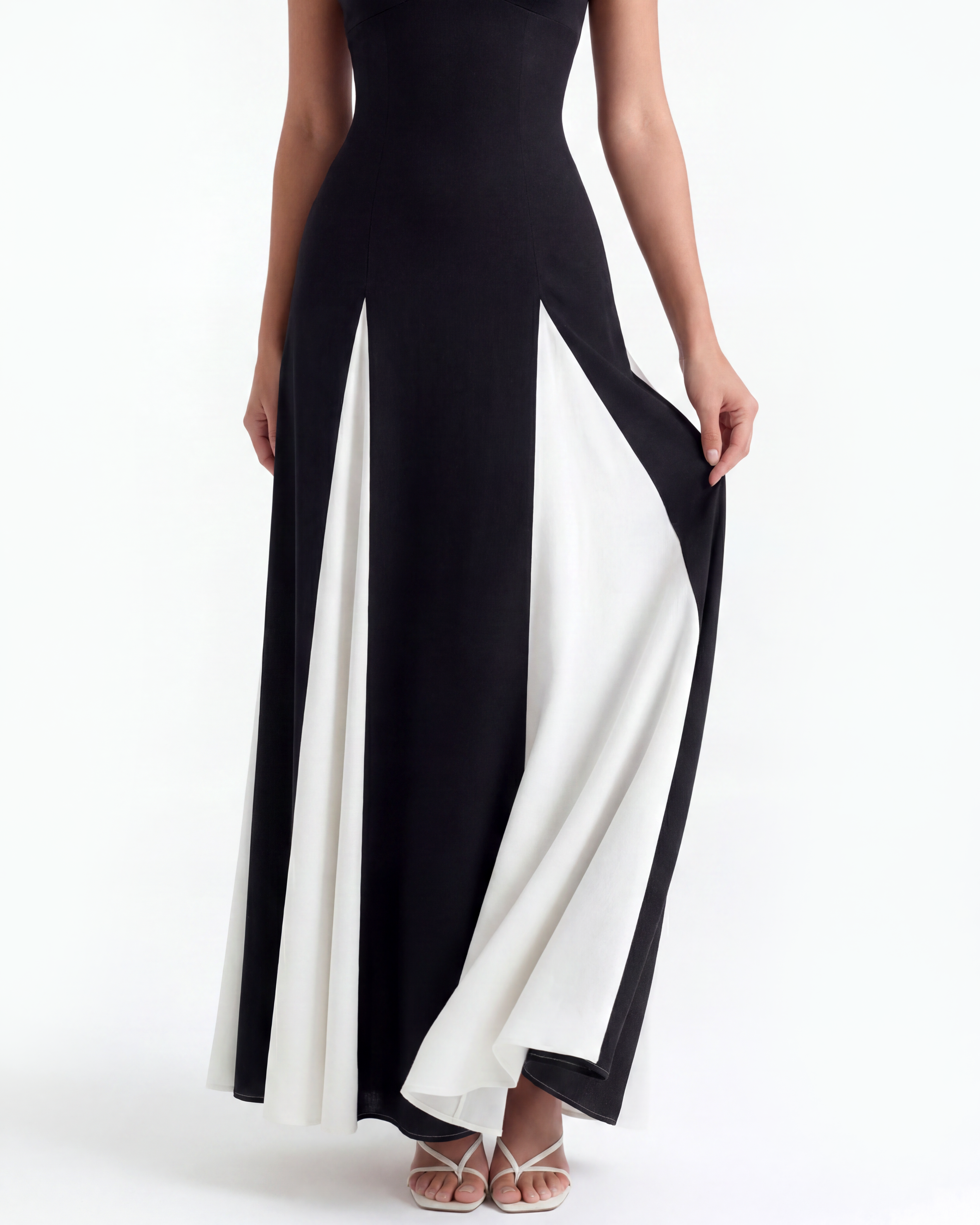 Elegant occasion midi dress for women | Porto Fino