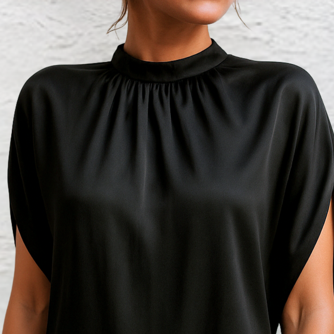 Elegant draped midi dress for women | Elle