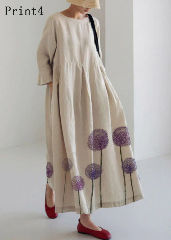 Apricot Patchwork Pocket Spring Dress Chic for Women | Marielle