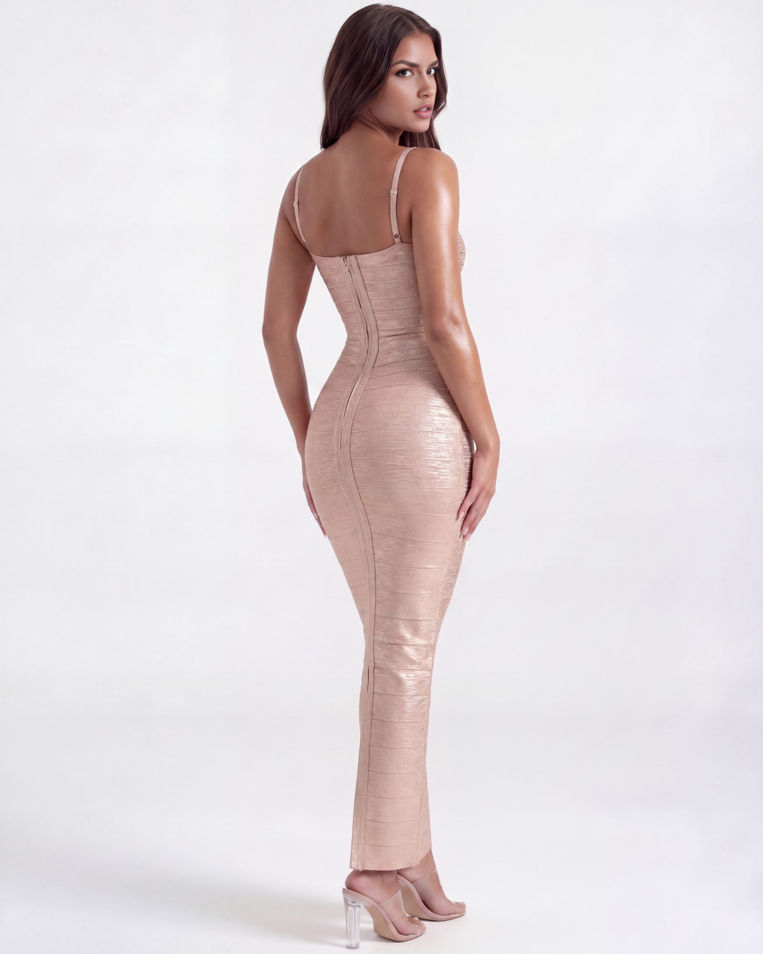 Sparkling sequin evening gown for women | The Ashanti