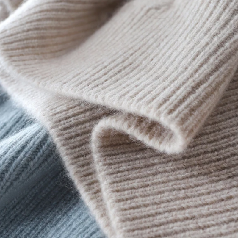 Elegant turtleneck knit sweater for autumn winter Cozy for Women | Camille Élan