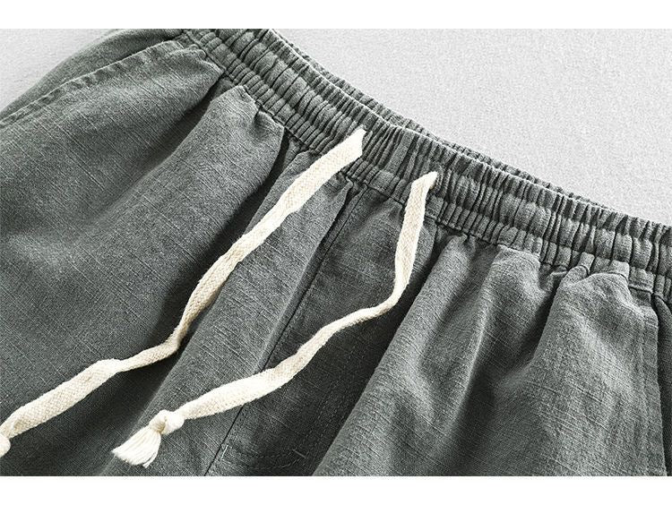 Minimal drawstring casual everyday shorts for men | Kenji -10