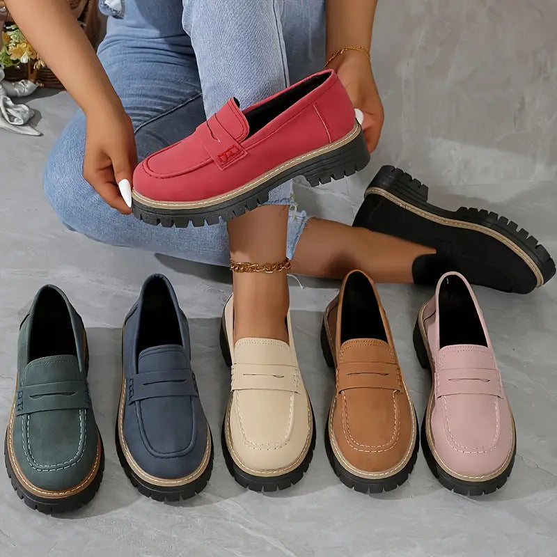 Classic slip-on loafers for women | Fana