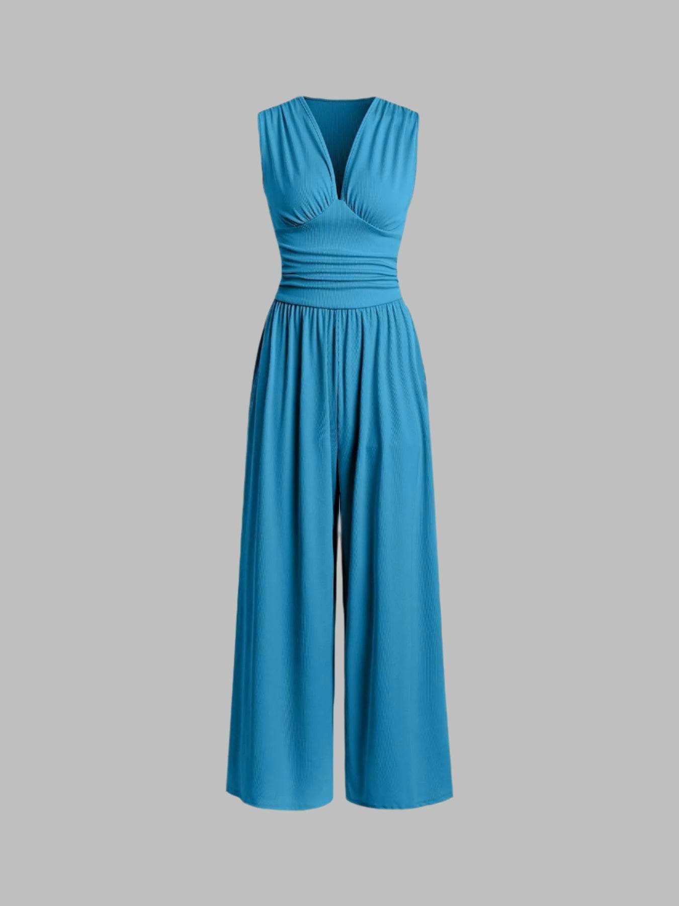 Sleeveless wide-leg jumpsuit for women | Charity