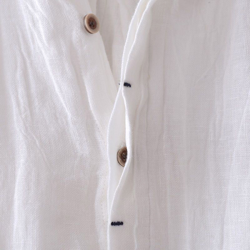 Lightweight short-sleeve casual shirt for men | Bologna Theodore -7