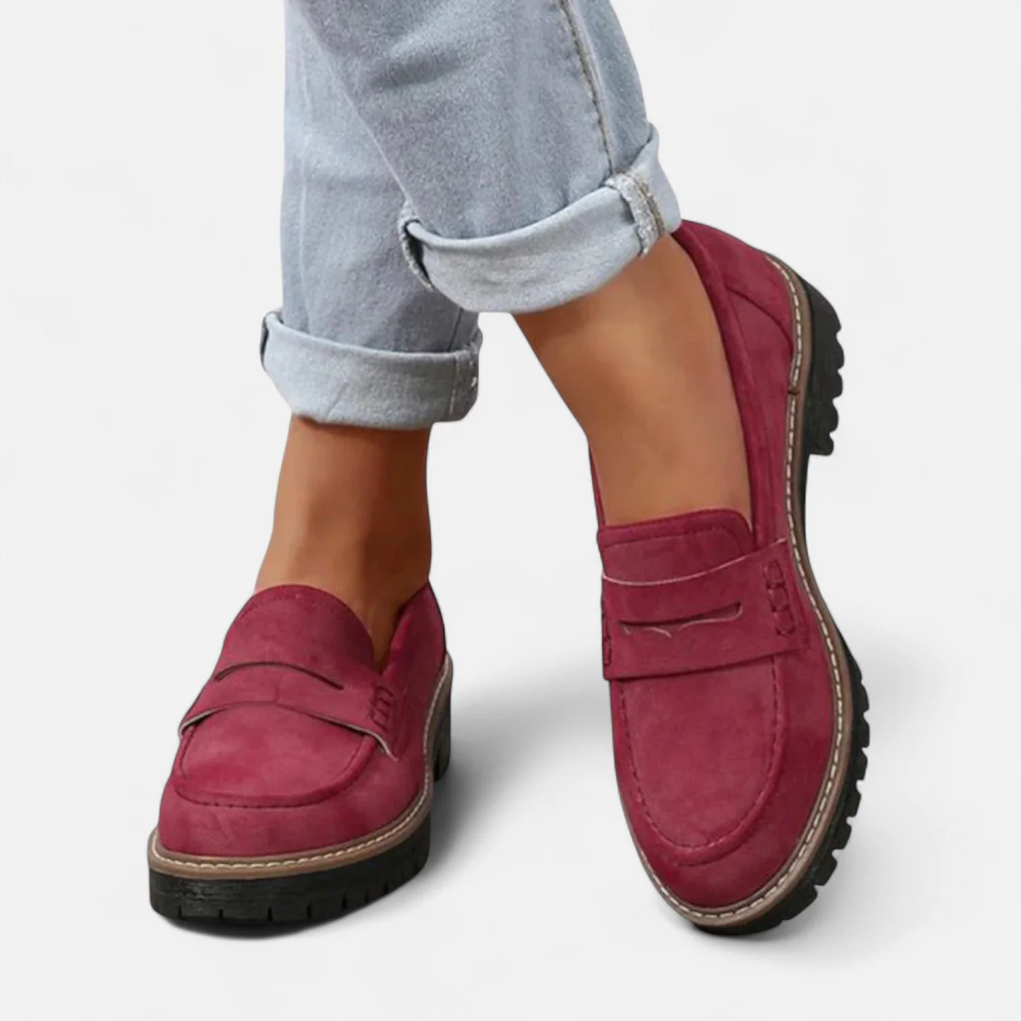 Urban slip-on timeless everyday loafers for women | Venora -6