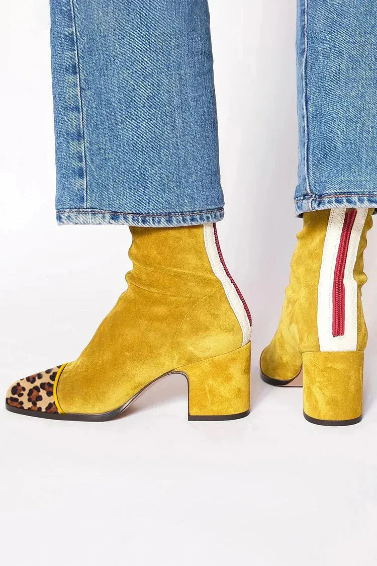 Elegant heeled ankle boots for women | Aiah -5