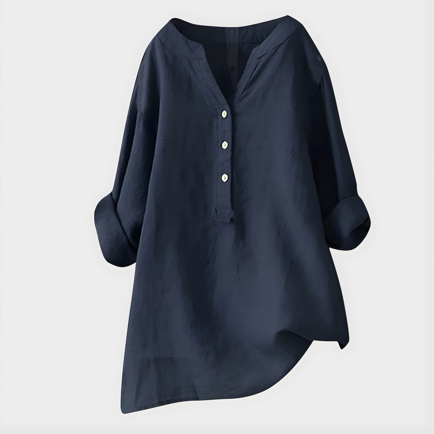 Relaxed V-Neck Summer Blouse for Women | Veronique
