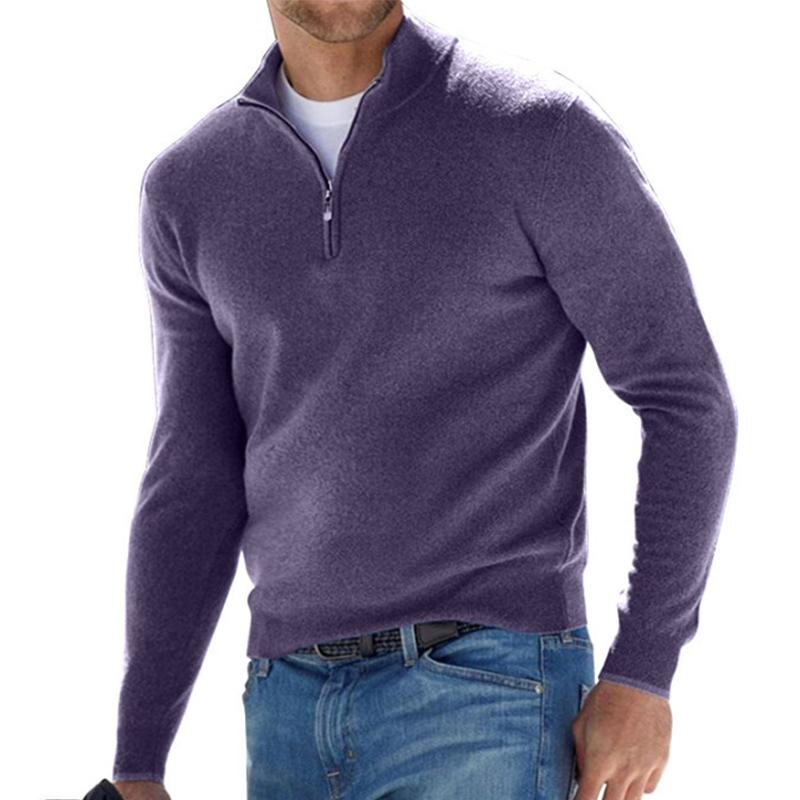 Half-zip casual sweater for men | Harris