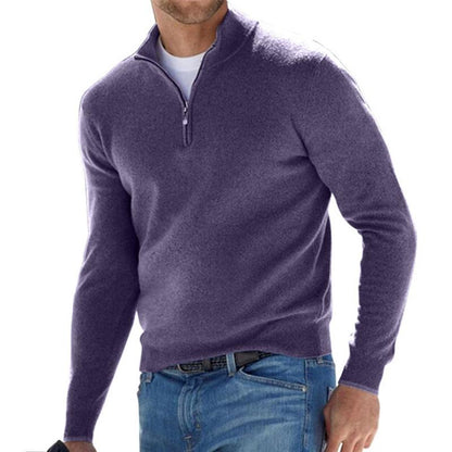 Half-zip casual sweater for men | Harris