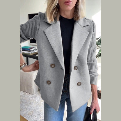 Casual button blazer for women | Alesia