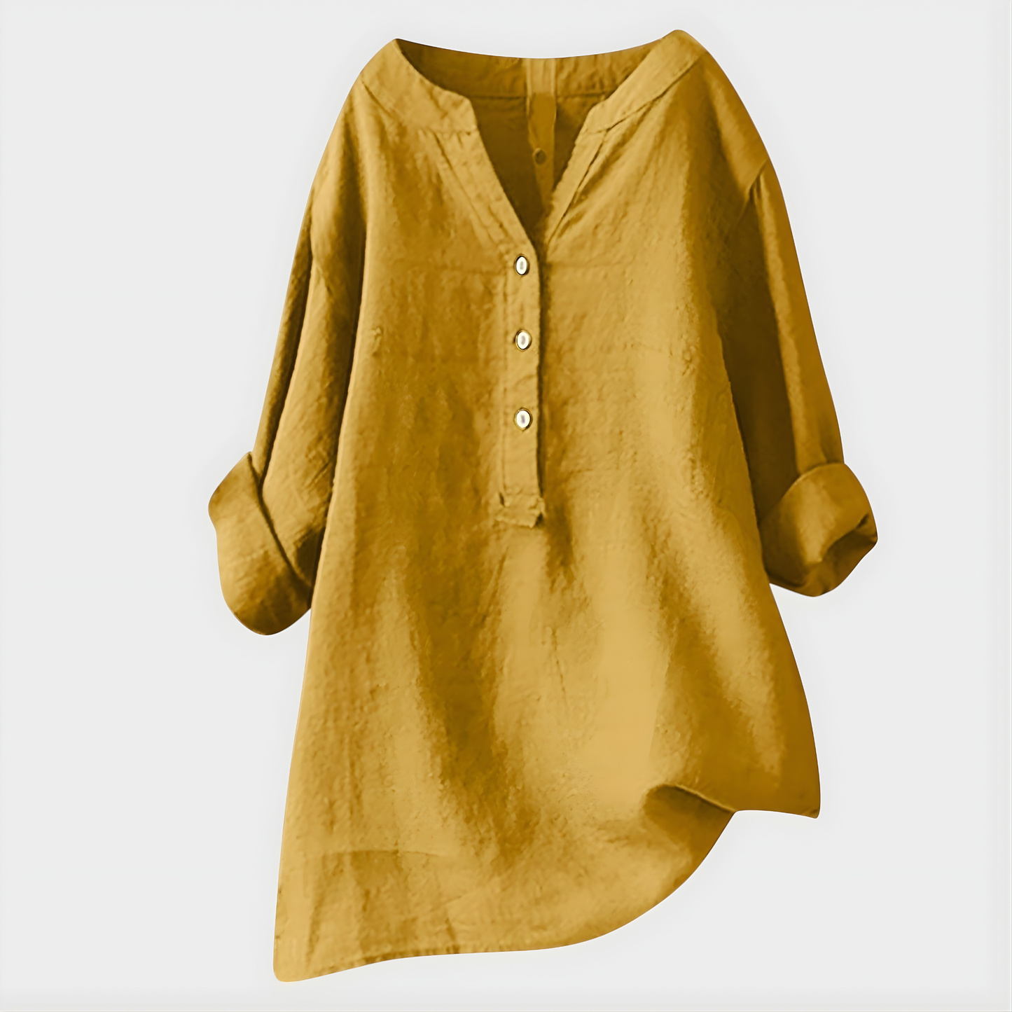 Relaxed V-Neck Summer Blouse for Women | Veronique