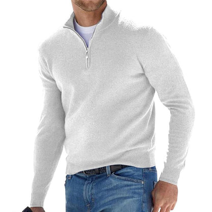Half-zip casual sweater for men | Harris