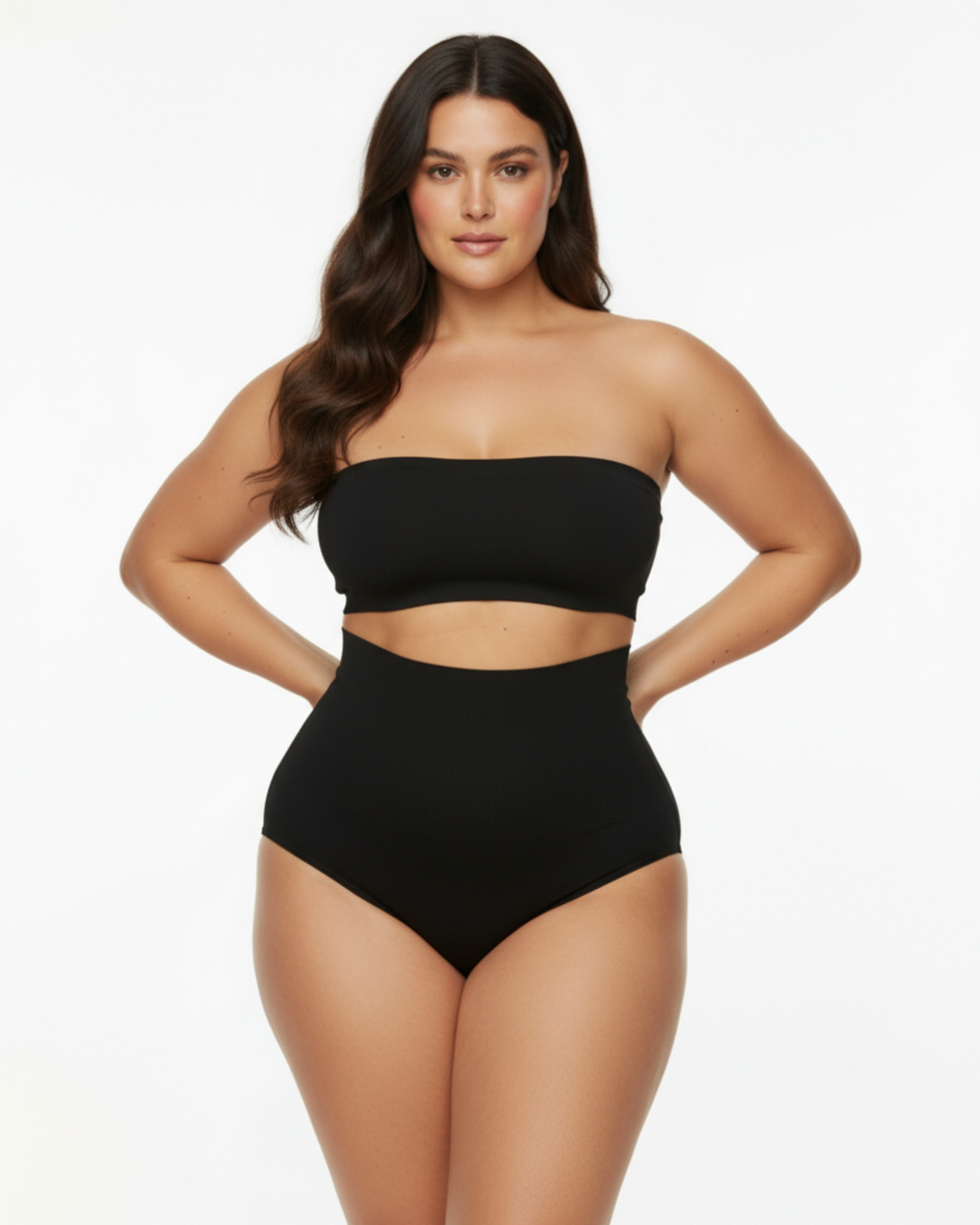 Smooth high-waist sculpting thong for women | High-Waisted Thong