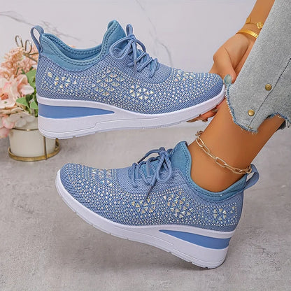 Supportive Breathable Lace-Up Sneakers for Women | Bonnie