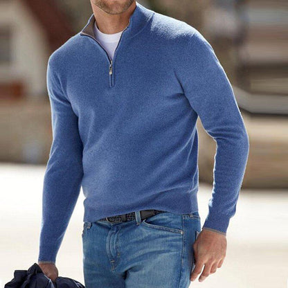 Half-zip casual sweater for men | Harris