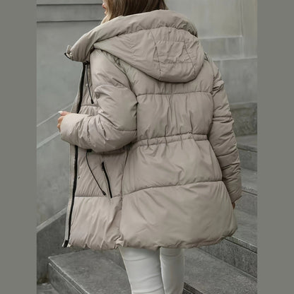Oversized hooded winter parka for women | Aurora