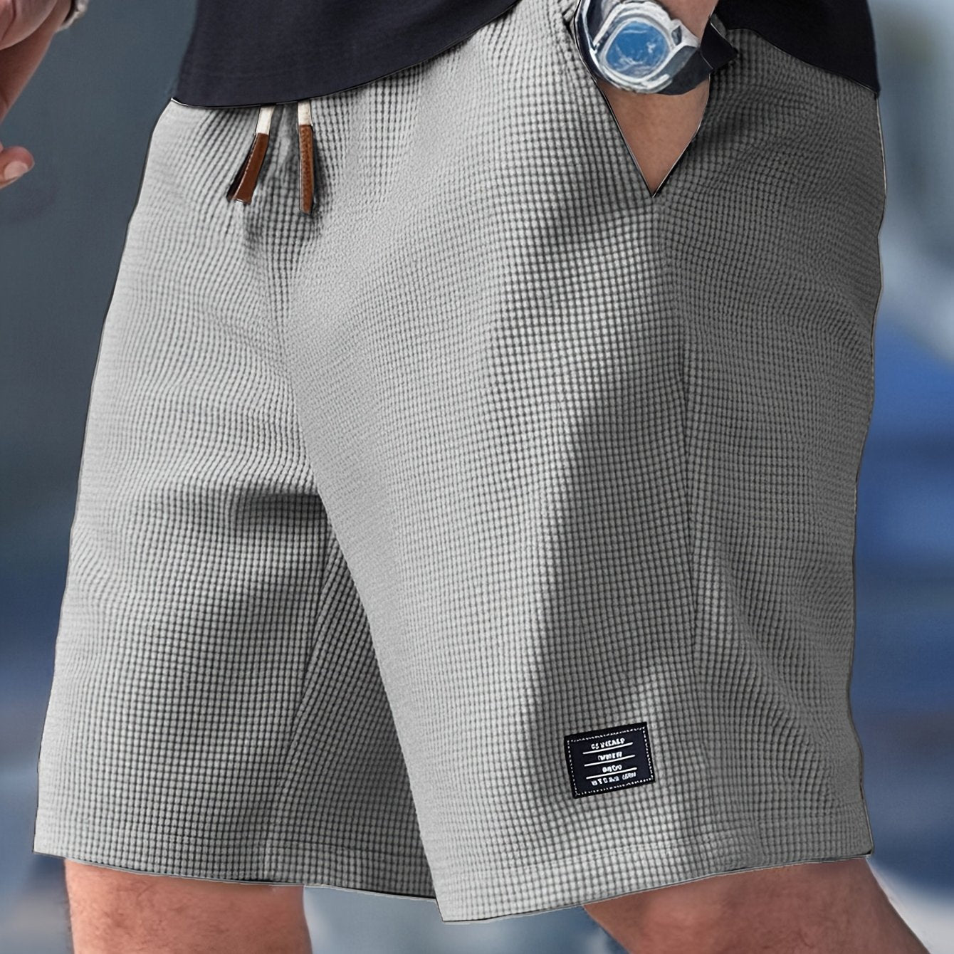 Classic Drawstring Casual Shorts for Men | Nathan