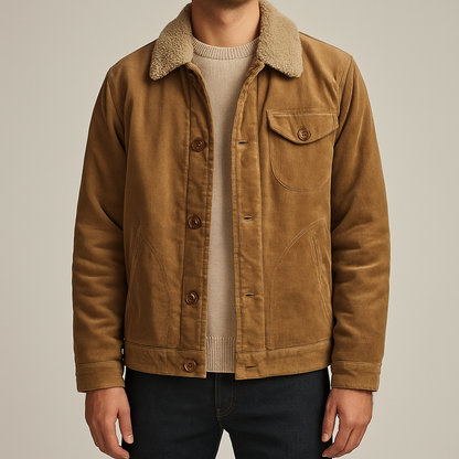 Brooks Corduroy Jacket men | Halston