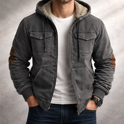 Outland Fleece Lined Hooded Jacket Men| Bravik