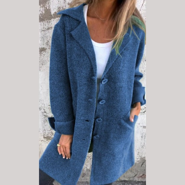 Casual long coat for women | Baylea