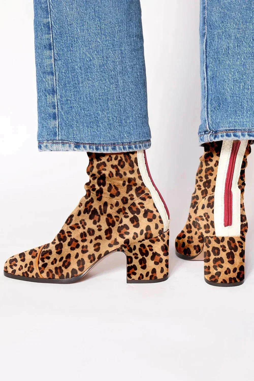 Elegant heeled ankle boots for women | Aiah -4