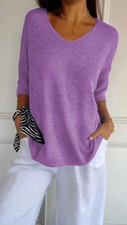 V-neck top for women | Jill