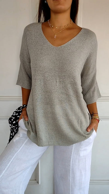 V-neck top for women | Jill