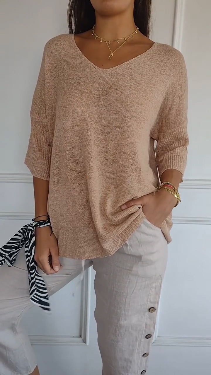 V-neck top for women | Jill