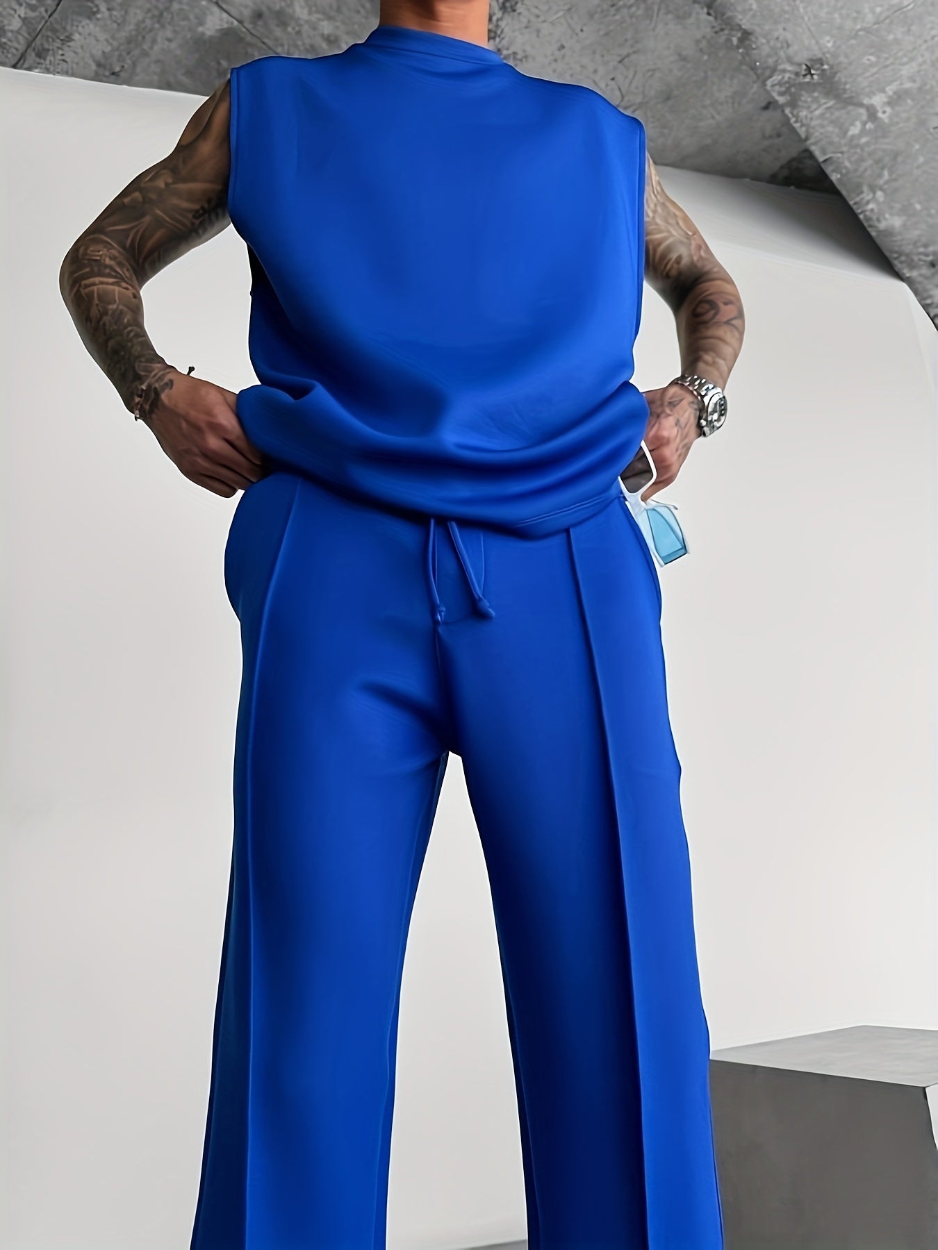 Smart pleated tailored everyday trousers for men | Ellison -13