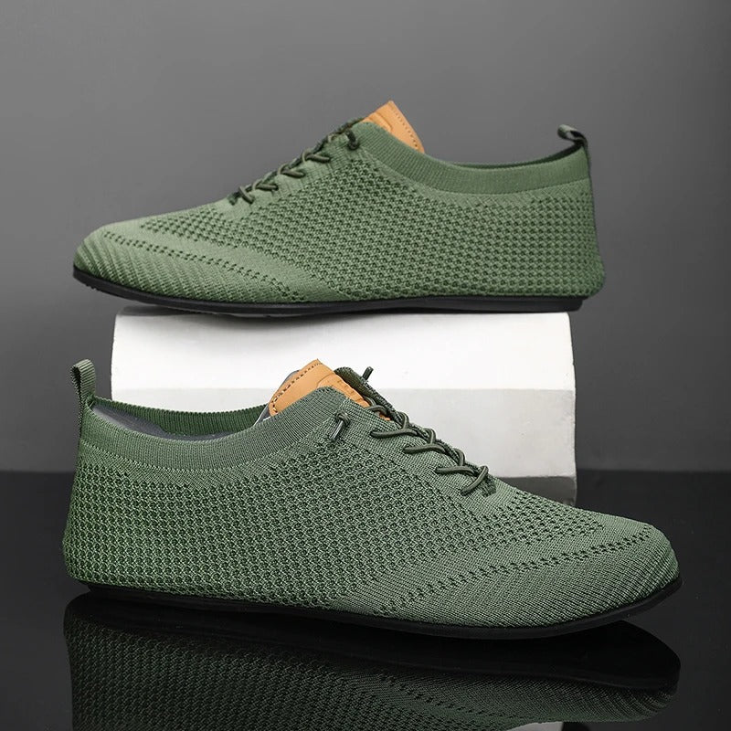 Mesh knit slip-on stretch everyday trainers for men | Airknit -20