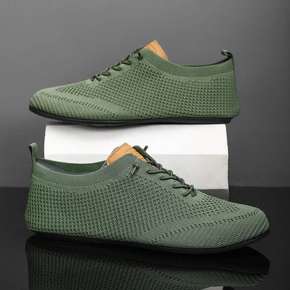 Mesh knit slip-on stretch everyday trainers for men | Airknit -20