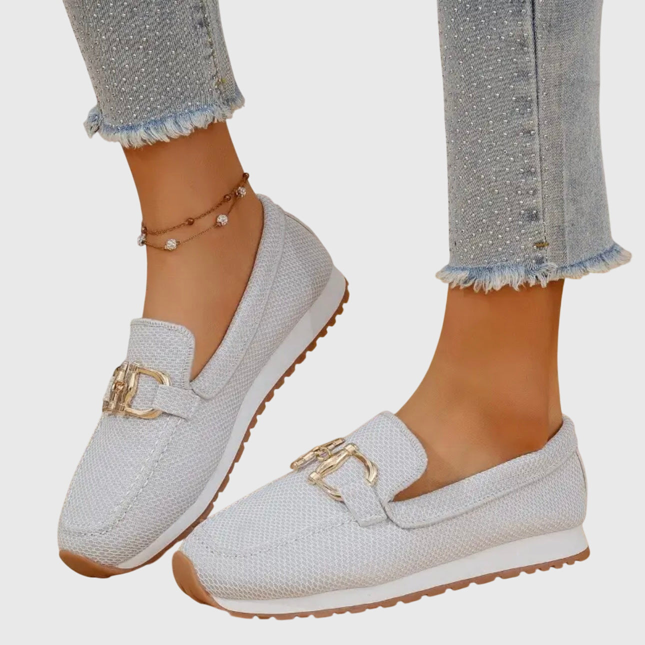 Orthopaedic comfort loafer trainers for women | Selene -7