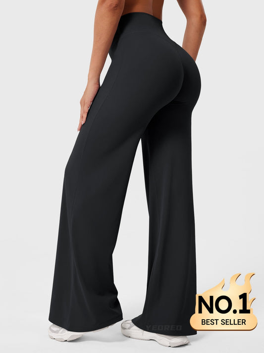 High-Waist Straight-Leg Leggings for Women | Eddiy