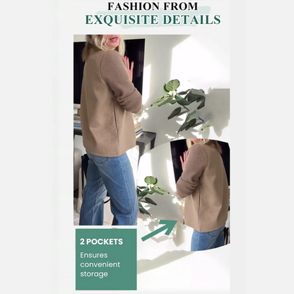 Casual button blazer for women | Alesia