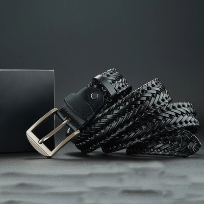 Braided leather everyday belt for men | Legacy -10