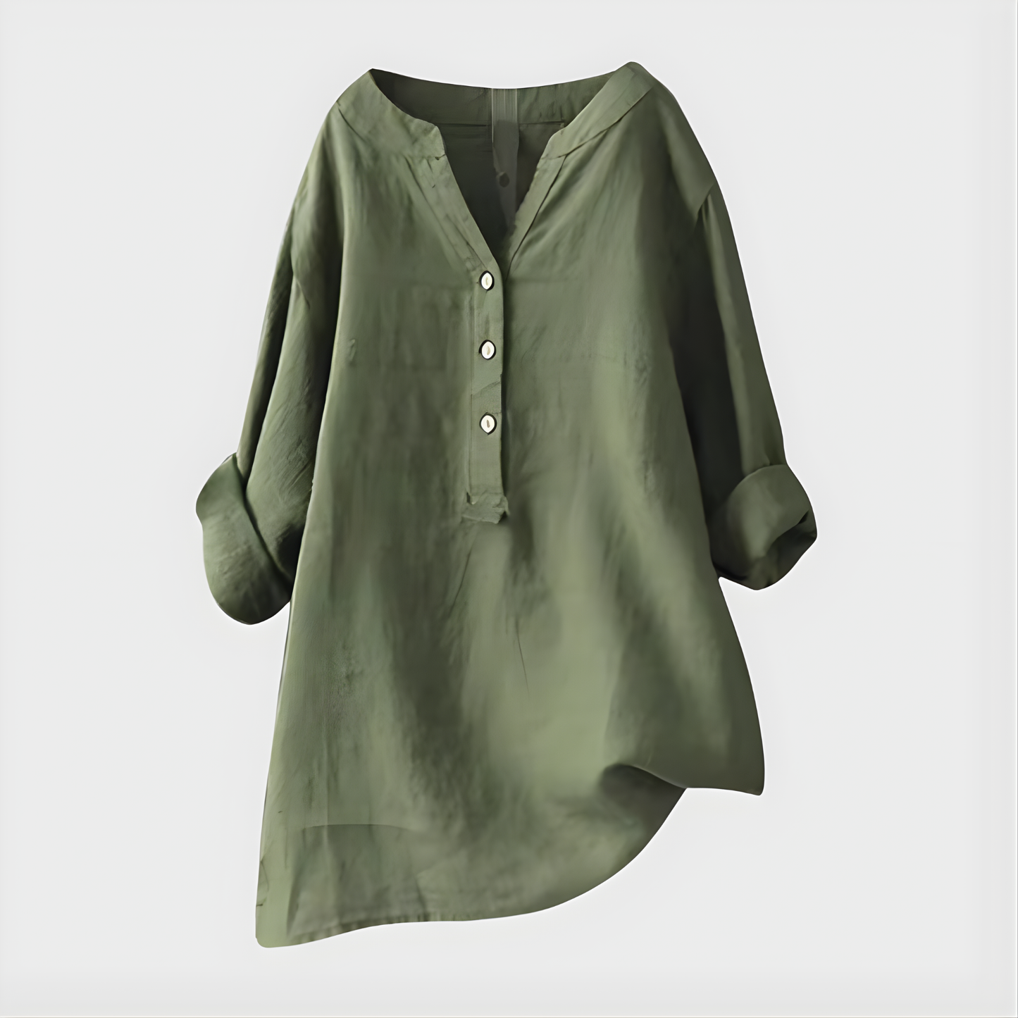 Relaxed V-Neck Summer Blouse for Women | Veronique
