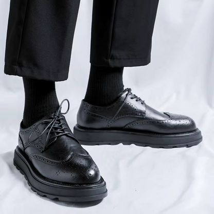 Classic brogue dress shoes for men | West