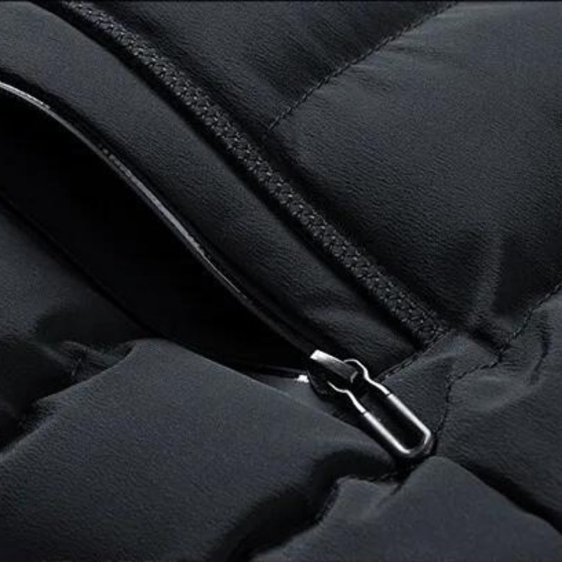 Padded hooded gilet vest for men | Kaedon