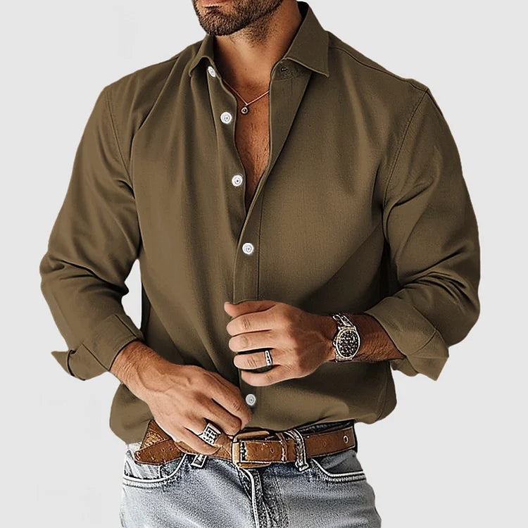 Classic long sleeve shirt for men | Tyson