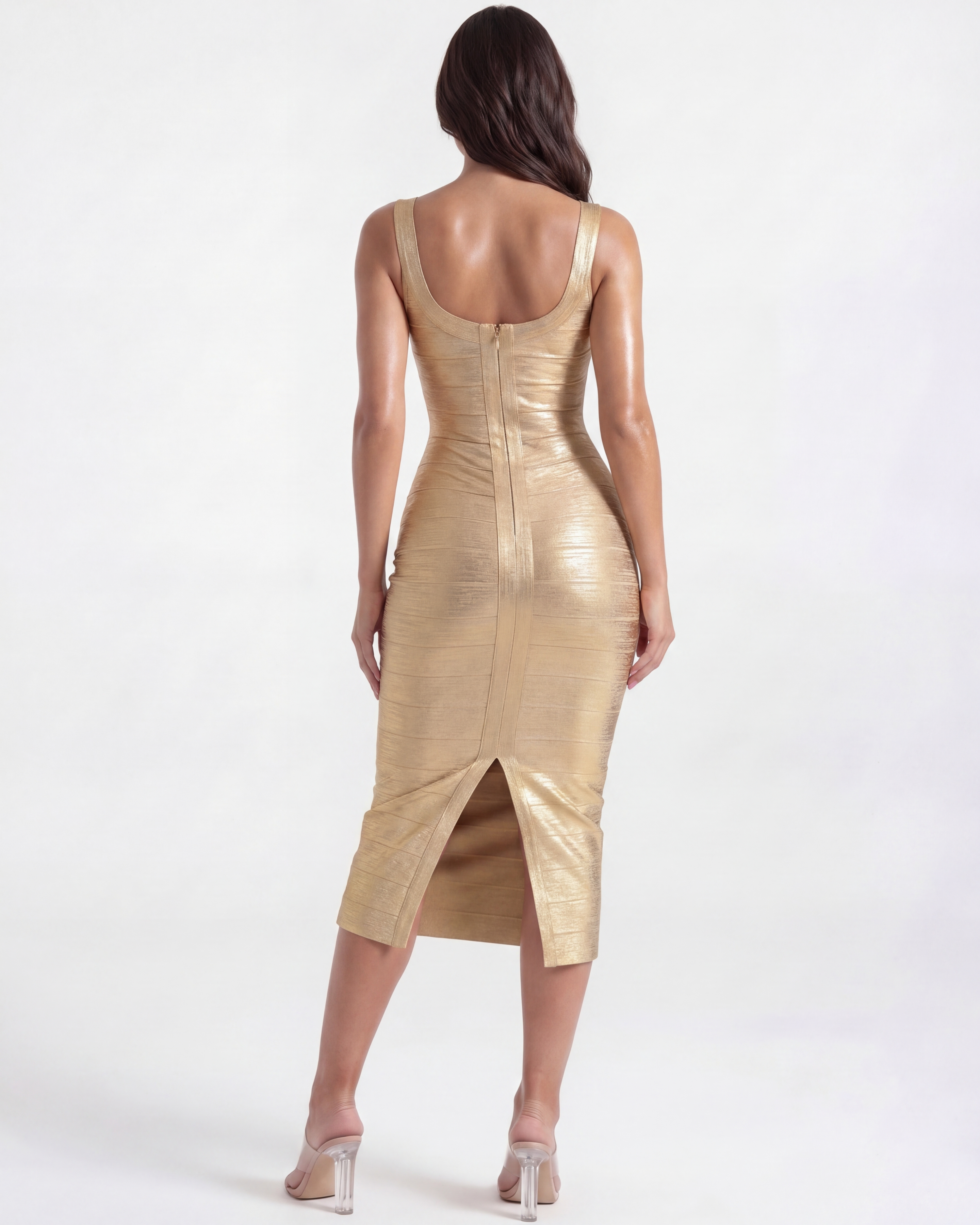Sparkling sequin midi dress for women | The Beyoncé