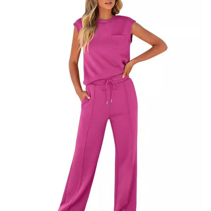 Casual summer lounge co-ord set for women | Kaiya