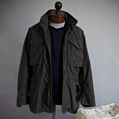 Classic military field jacket multi-pocket for men | Heritage Field -5