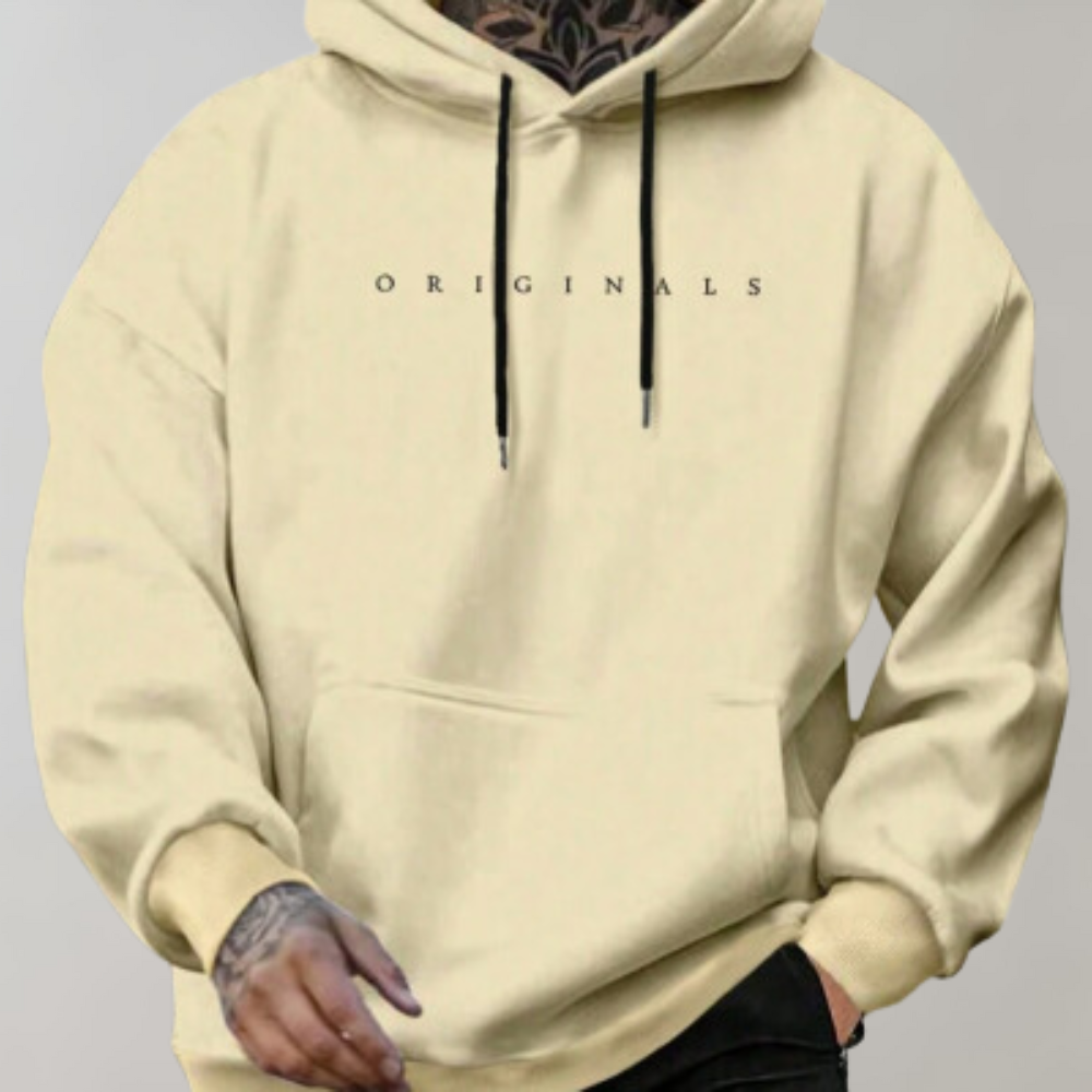 Oversized minimalist urban everyday hoodie for men | Urban Core -4