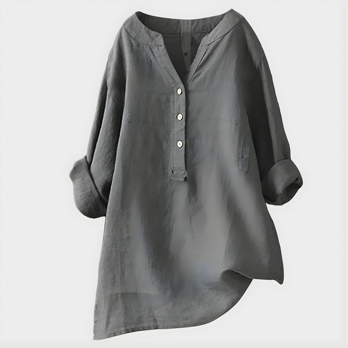 Relaxed V-Neck Summer Blouse for Women | Veronique