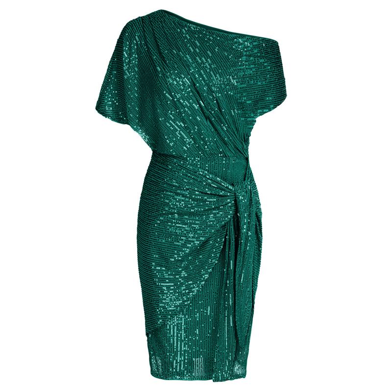 Elegant off-shoulder bodycon party dress for women | Aurevia