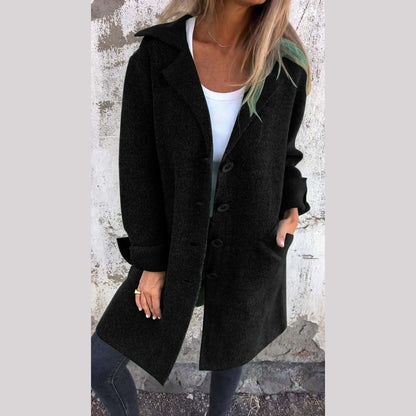 Casual long coat for women | Baylea