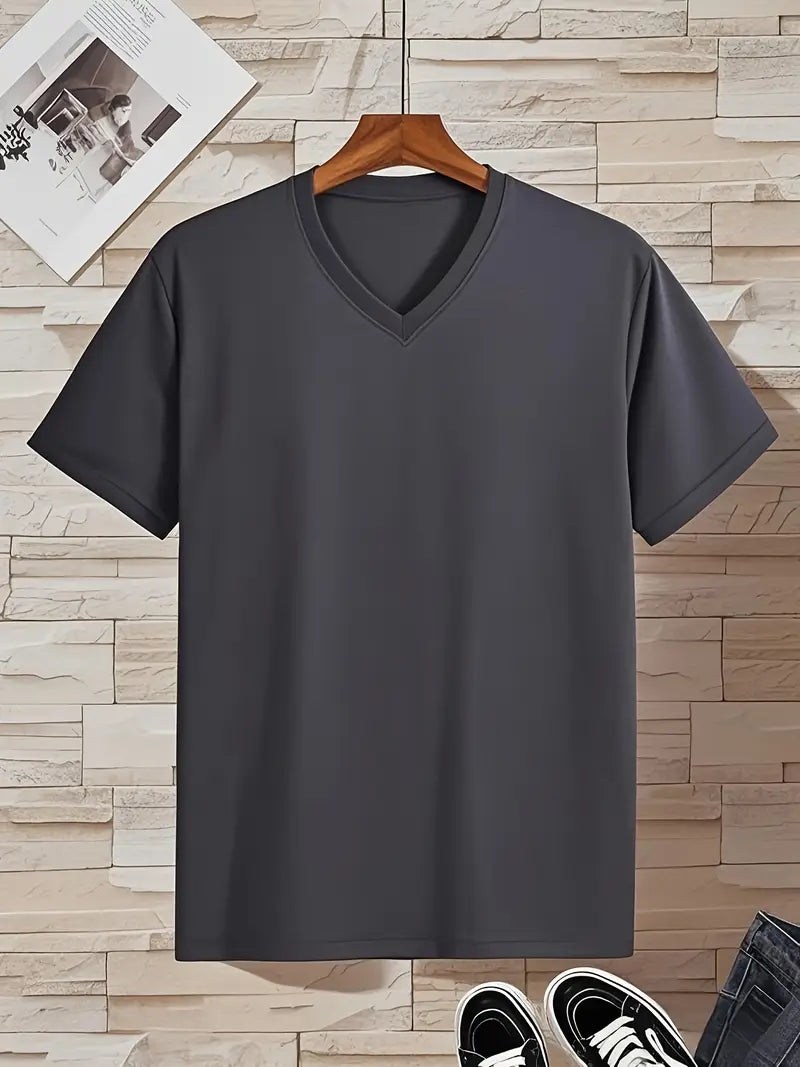 Chic short-sleeve casual everyday shirt for men | Franky -15